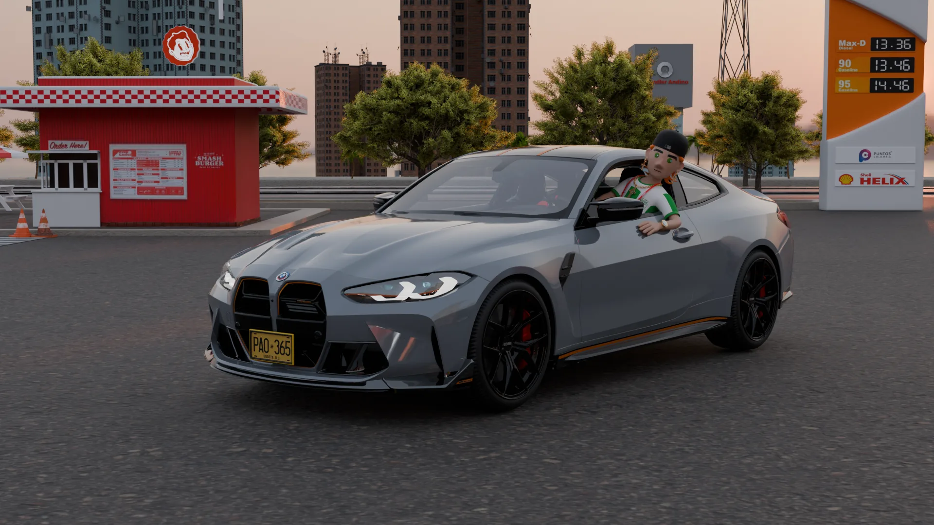 La Bomba, BMW M4 modificado
